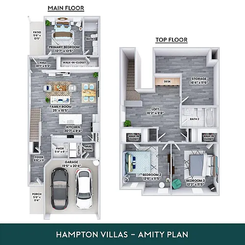 Floor plan Amity
