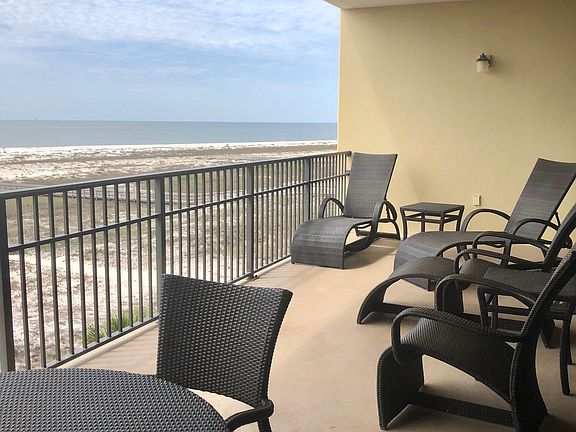 Oversized balcony 