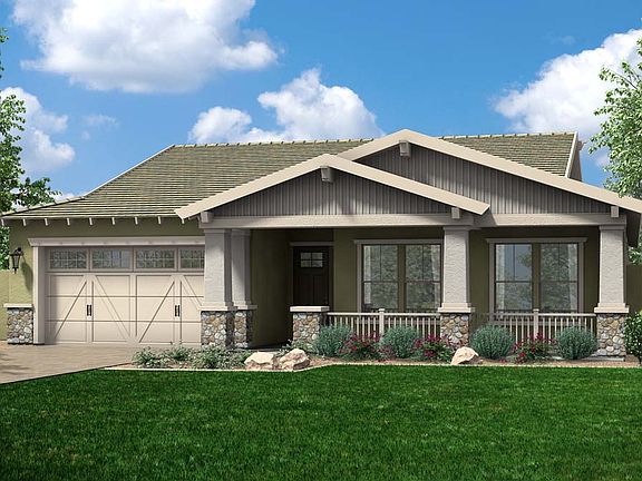 Thatcher Rendering ; Craftsman Elevation
