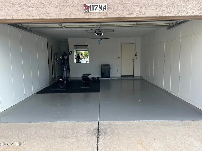 Home Gym in the 2-Car Garage