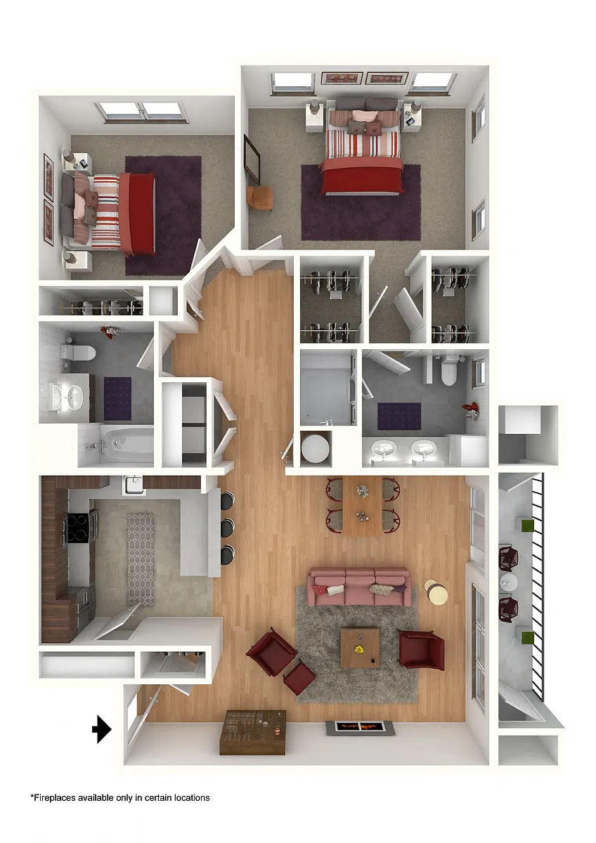 Floor plan Bedford