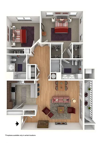 Floor plan Bedford