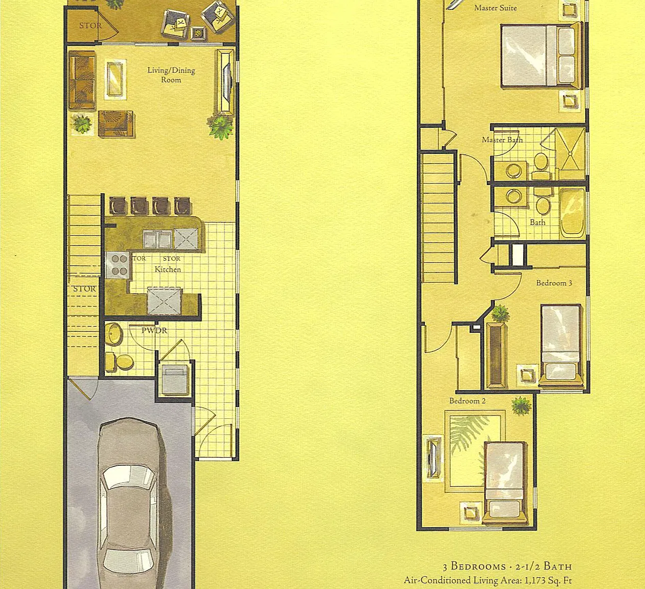 2 bed, 2.5 bath, 1078 sqft, $3,500 — Photo 4