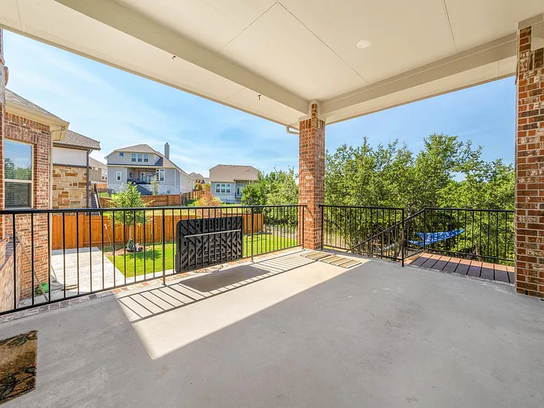 Huge patio with beautiful views
