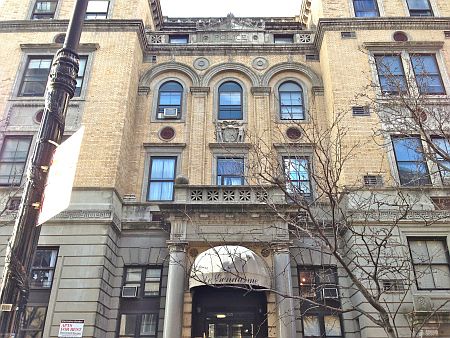 Front of building on Charles