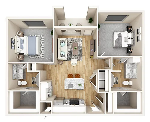 Floor plan B1