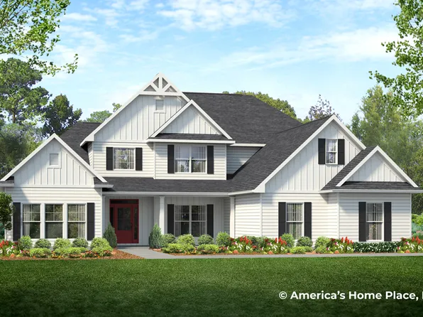 Lexington Modern Farmhouse Plan, Macon, GA: Build On Your Lot