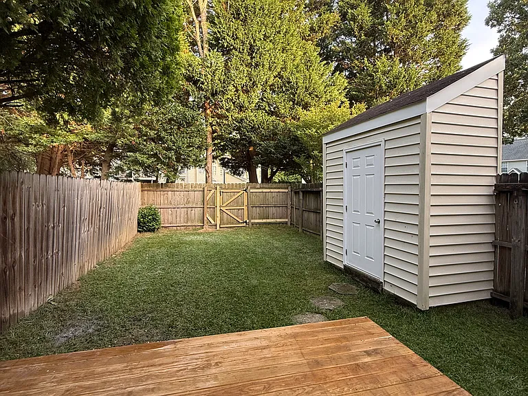 Backyard and Shed