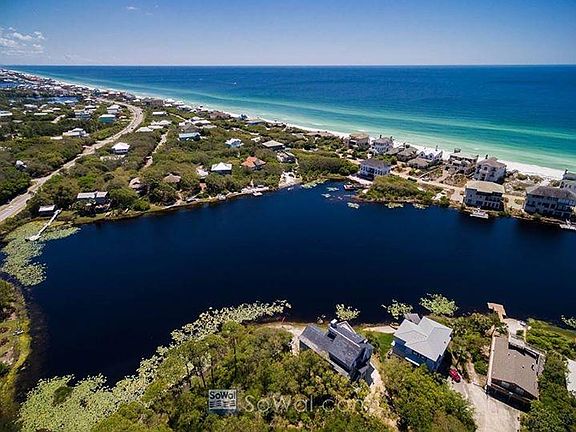 Dock and deck on far left