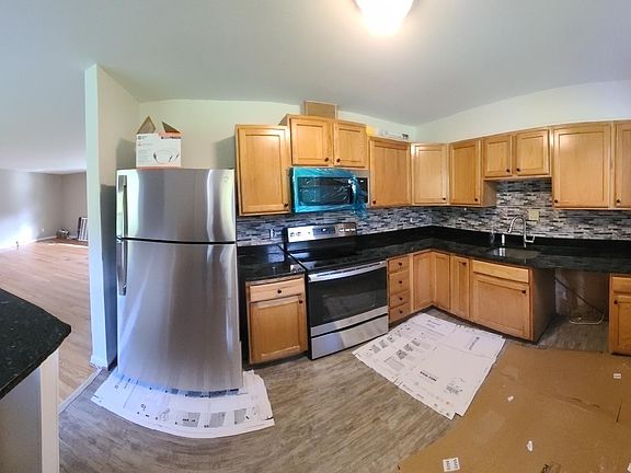 Kitchen during remodeling