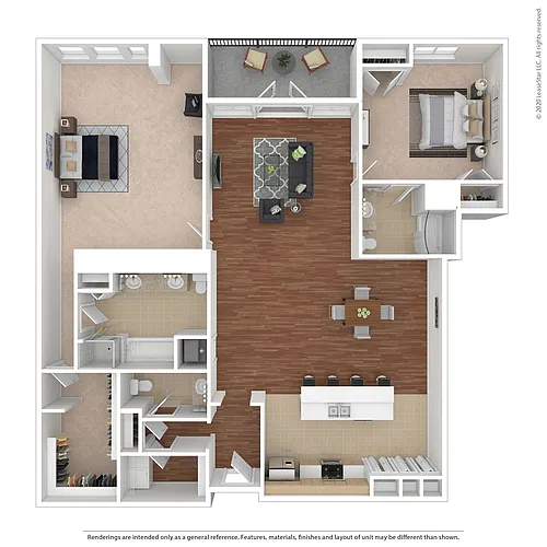 Floor plan De Lacey Ave