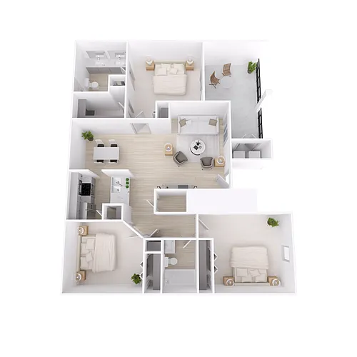 Floor plan C3 Traditional