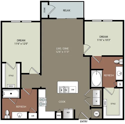 Floor plan C1