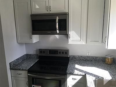 Granite counter top and new Stainless appliances.