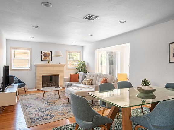 Living Room and Dining Area
