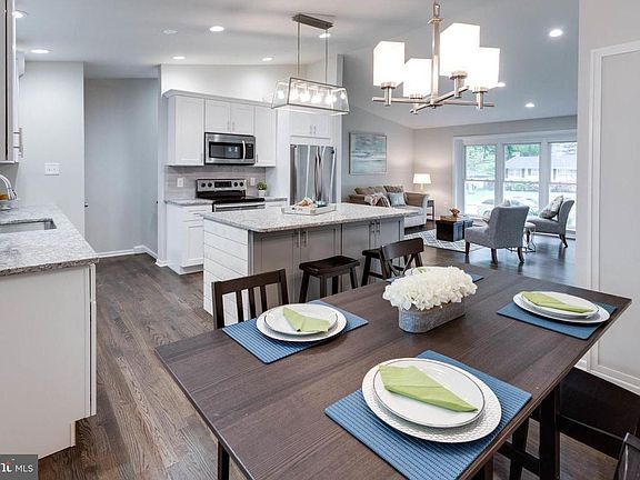 Modern living in a renovated open concept home