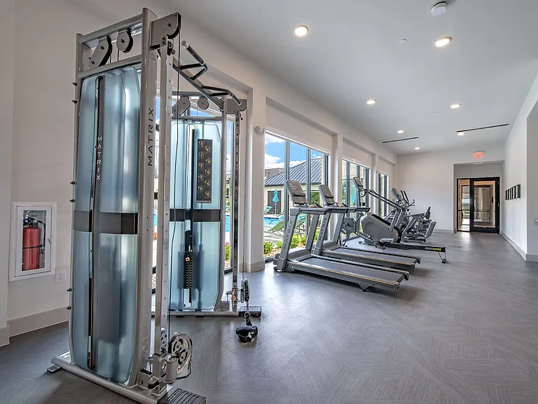 Elevate your lifestyle at Sage at Celina Residences with our state-of-the-art fitness center, designed for all levels of wellness enthusiasts. Enjoy spacious, modern equipment and ample natural light. Schedule your tour today and see for yourself!