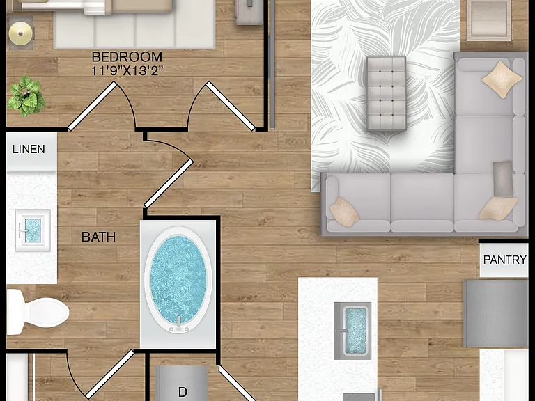 A2 floor plan Tacara at Steubing Heights