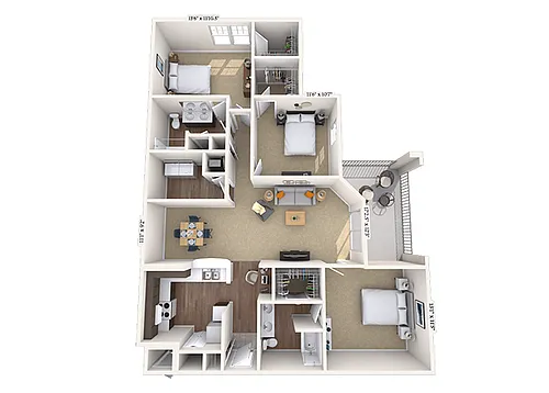 Floor plan C2