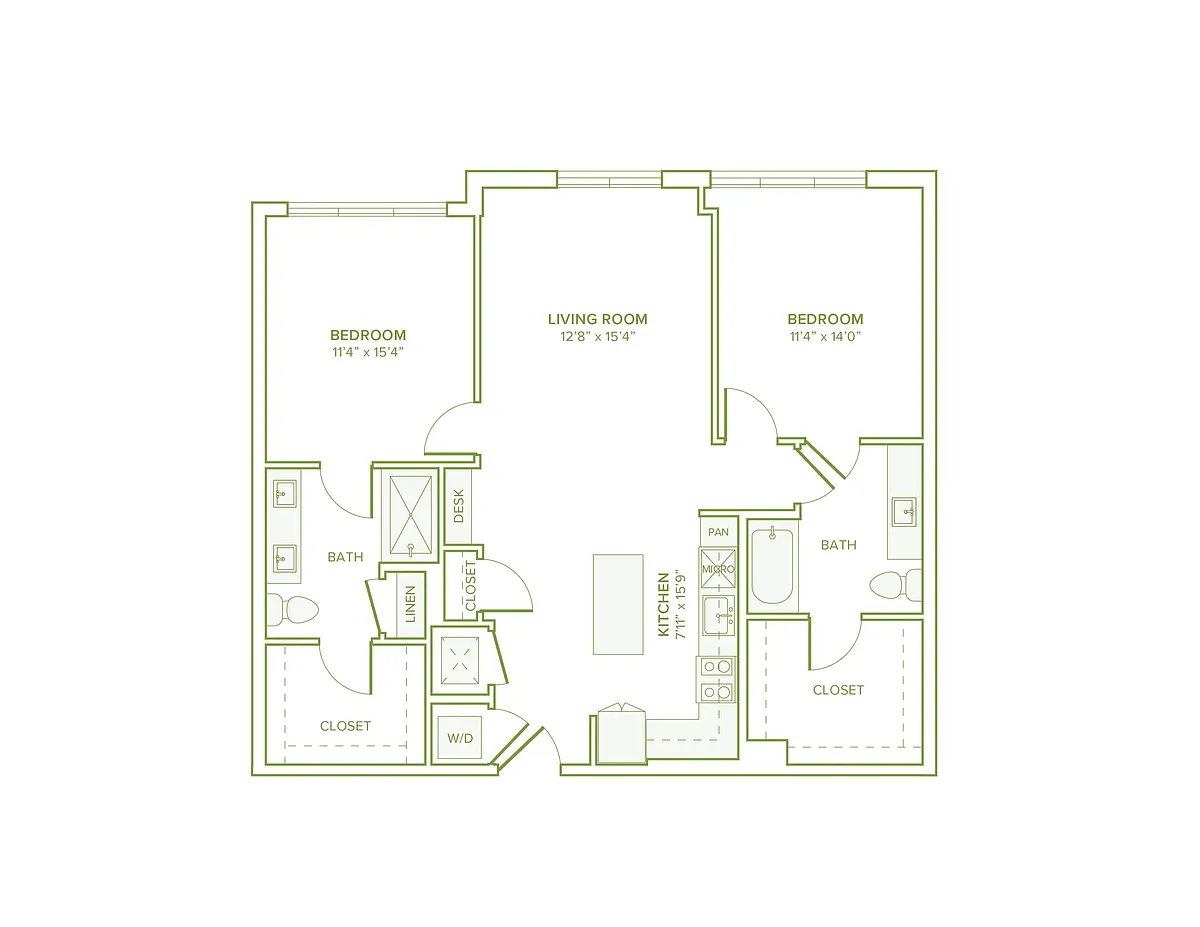 Floor plan B19