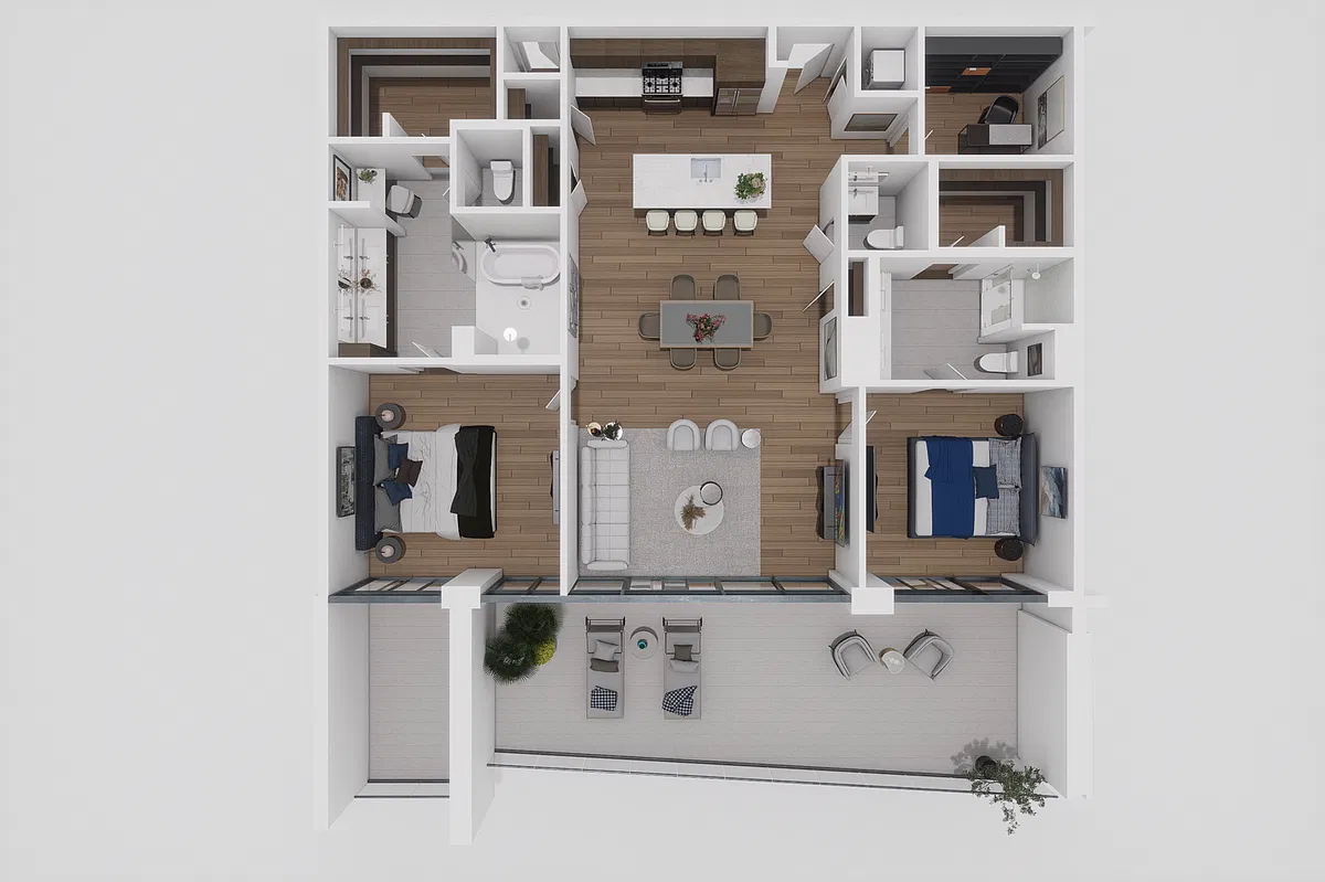 Floor plan B5