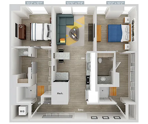 Floor plan 103