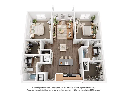 Floor plan B3