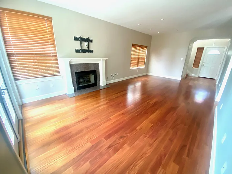 Living room and entry