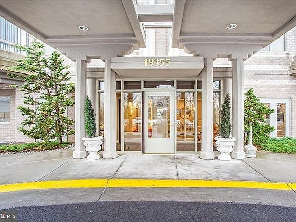 Covered Entry to the Building