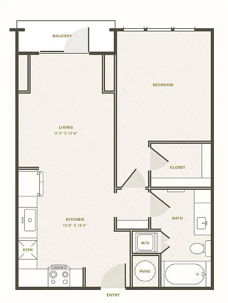 Floor plan The Single