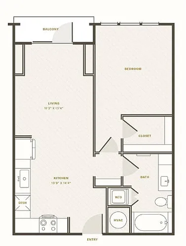 Floor plan The Single