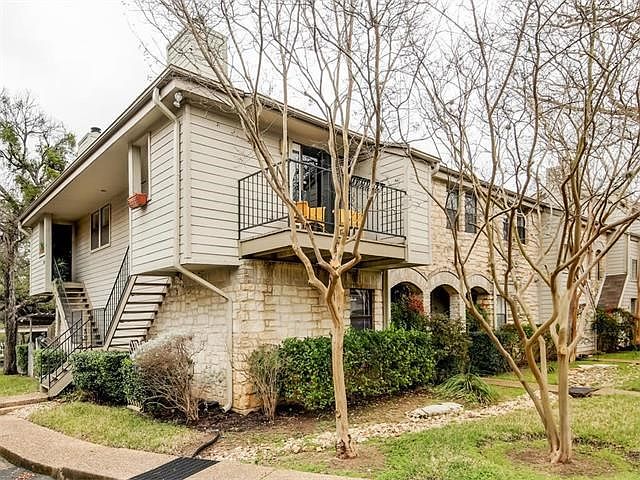 Second story unit with a Balcony