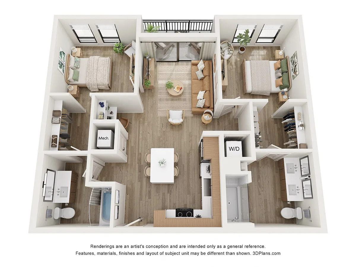 Floor plan B1