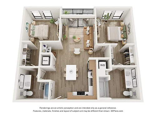 Floor plan B1