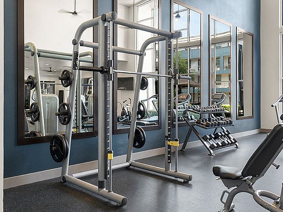 Fully-equipped fitness center