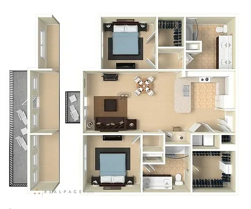 Floor plan The Java