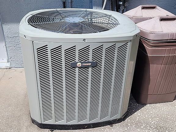Trane air conditioner 2 yrs old
