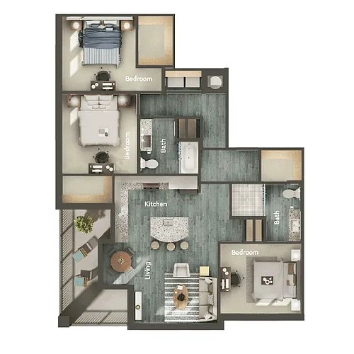Floor plan C1