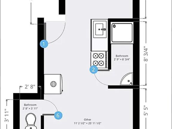 2nd image of 209 E 4th St APT 13