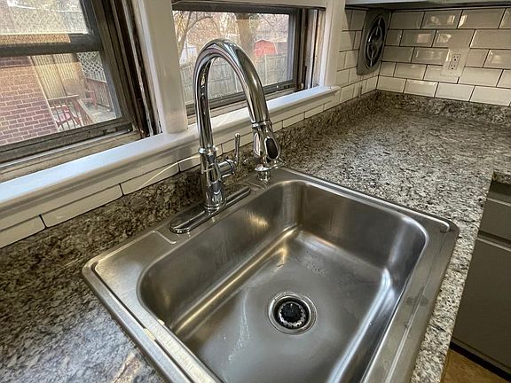 New faucet and sink.