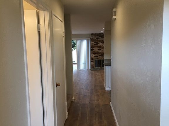 looking into living area