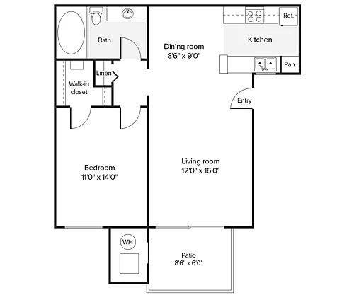 Floor plan 680