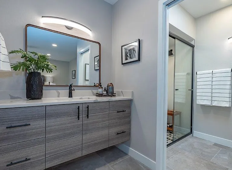 remodeled master bath