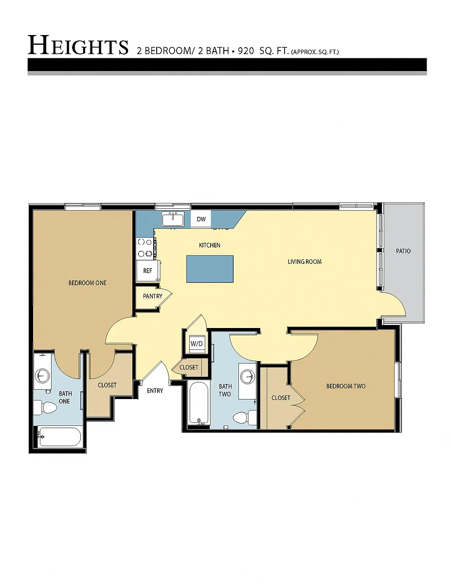 Floor plan Heights