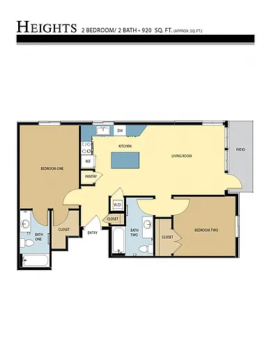 Floor plan Heights