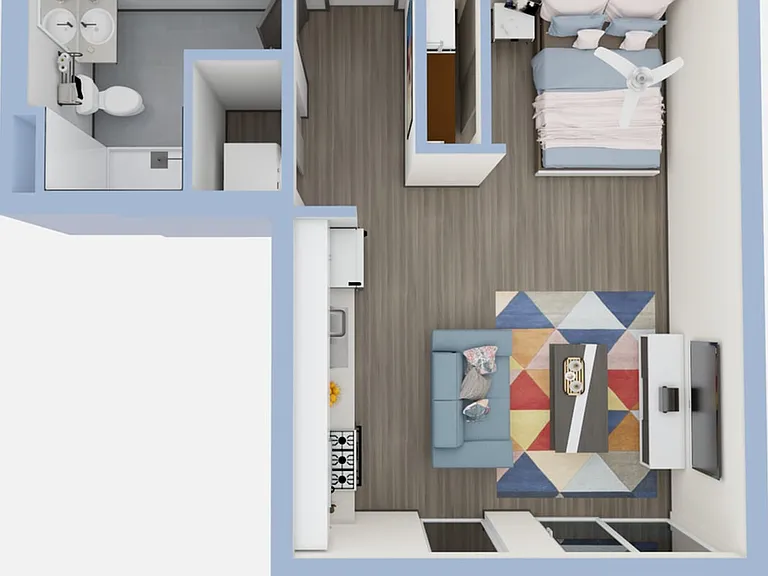 S1- 3D floorplan S1- 3D floorplan
