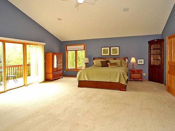 Master bedroom suite