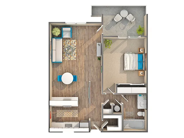 Floor plan McKee