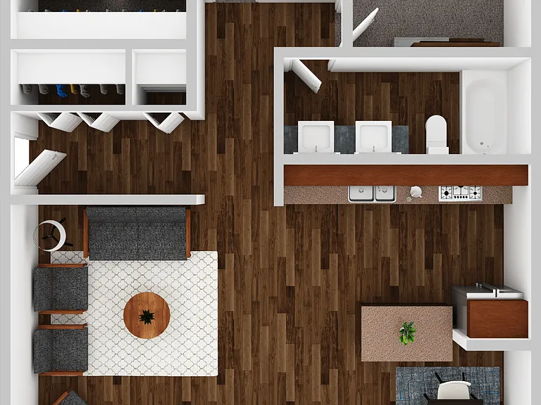 Garden Court Apartments — Photo 15
