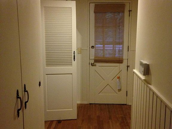 Hallway to back deck